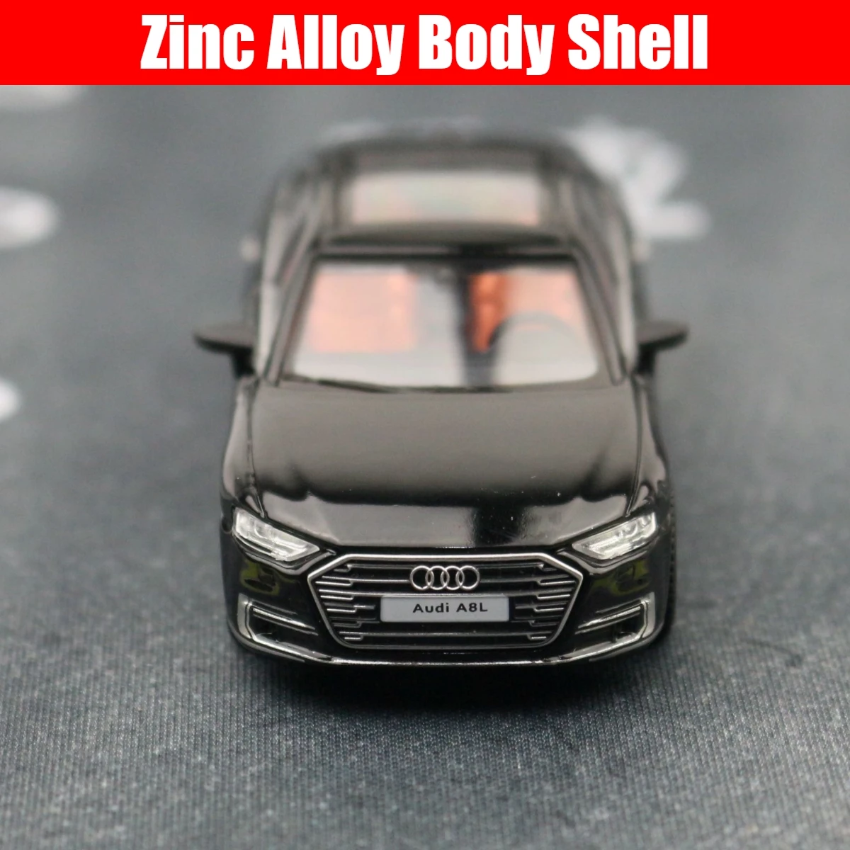 1:64 Audi A8 A7L Alloy Car Model Diecast Miniature Car Gift
