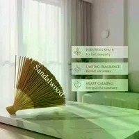 22.0cm Sandalwood Incense Sticks 25/50/75/100/150Pcs Natural Aromatherapy For Yoga Meditation Spa Home Office Fragrance Tool - Image 3