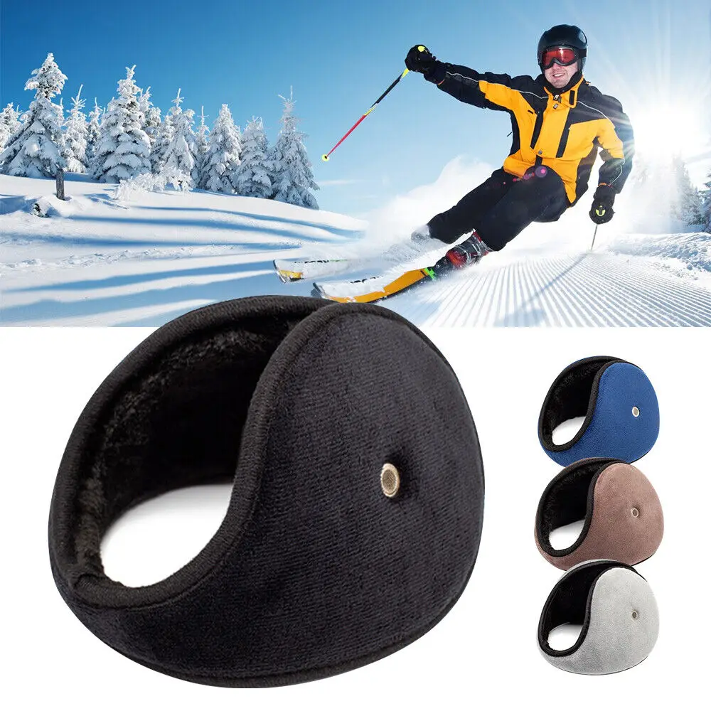 Windproof Earmuffs Men Women's Ear Warm Protector Thicken Plush Winter Warm Fleece Earmuff Outdoor Cycling Warmer Soft Ear Muffs outdoor winter warm plush ear earmuffs korean kawaii girls soft plush fur ear muffs cover skiing thicken earmuff earlap headband