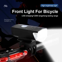 Bike Light Set Head Front Light With Taillight USB Rechargeable Headlights 3 modes Bicycle Accessories for the Bicycle Road MTB 1