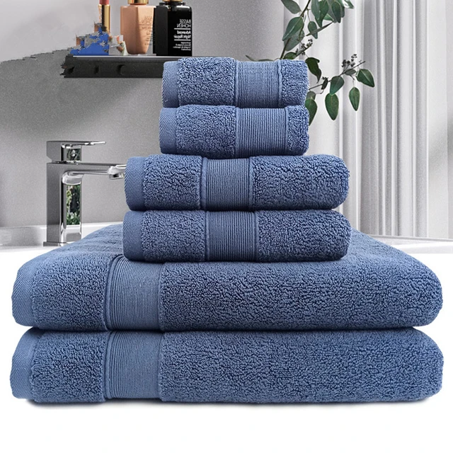 100% Cotton Bath Towel Thick Soft Absorbent Bath Towels Washcloth Solid  Color Bathroom Face Hand Shower Towel 35*75cm/70*140cm - AliExpress