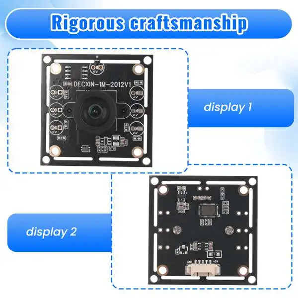 특별 가격 3PCS 100도 카메라 모듈 1MP OV9732 1280x720 USB 무료 드라이버 수동 초점, WinXP/7/8/용 2미터 케이블 포함
