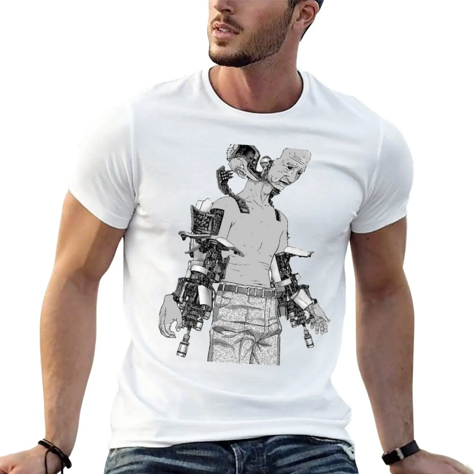 

New Inuyashiki Ichiro T-Shirt summer clothes custom t shirts design your own cute tops black t shirts for men