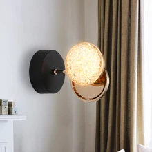 

Nordic Star Diamond Wall Lamp Modern Home Living Room Interior Crystal Wall Light Double Bedroom Sconce Decor Lighting Fixtures