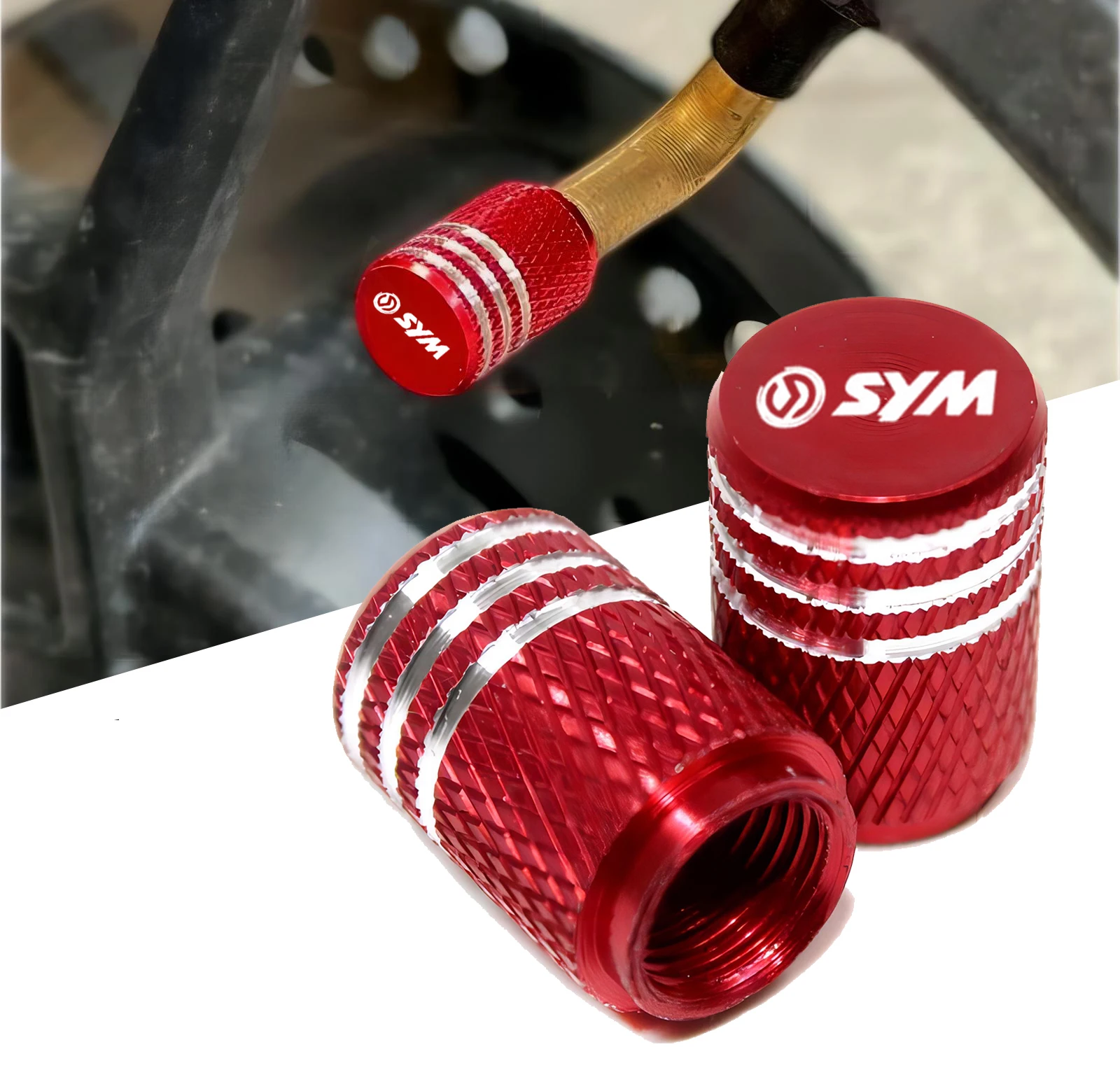 

Колпачки клапана колеса для SYM Joymax Z 125 200 250 300 GTS 250i 300i T3 Maxsym 400 600i TL 500 Joyrides CRUISYM 300