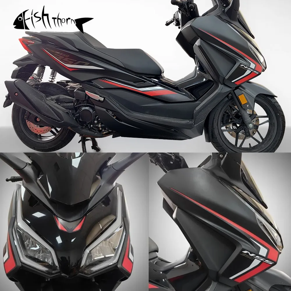 

Наклейка на корпус Мотоцикла, водонепроницаемая Солнцезащитная наклейка, декоративная наклейка, наклейка на корпус для Honda Forza NSS 350 nss350 2023