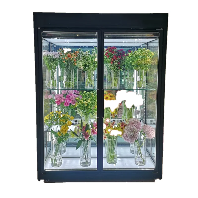 Supermarket Refrigeration Display Fridge Open Chiller Fruit Refrigerator Drink Soft Drinking Fridge With Customized Design - Image 5
