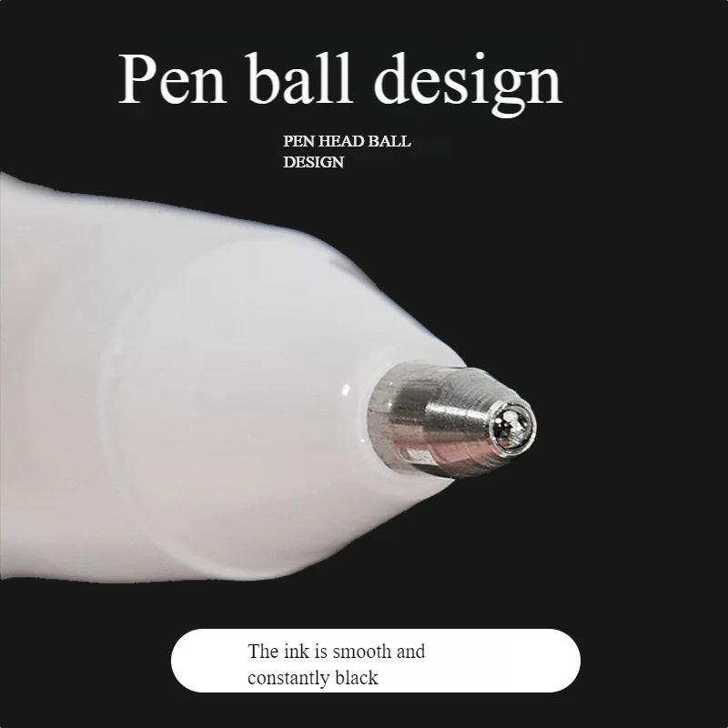 White Marker Pens 3 Pcs Creative White Ink Gel Pen Highlight Marker Pen 0.8mm Fine Tip for Student Stationery Drawing Art Writing School Supplies white marker pens,pen marker,gel pen,colored pens,highlighter pen set