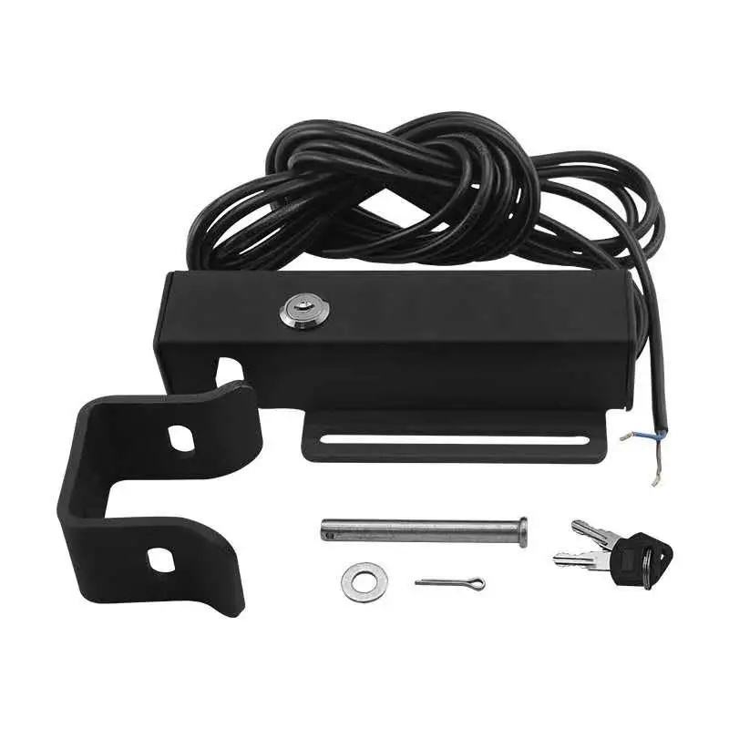 

Working principle of 24V electric lock for straight arm door opening machine of door cover machine and pull arm door opening
