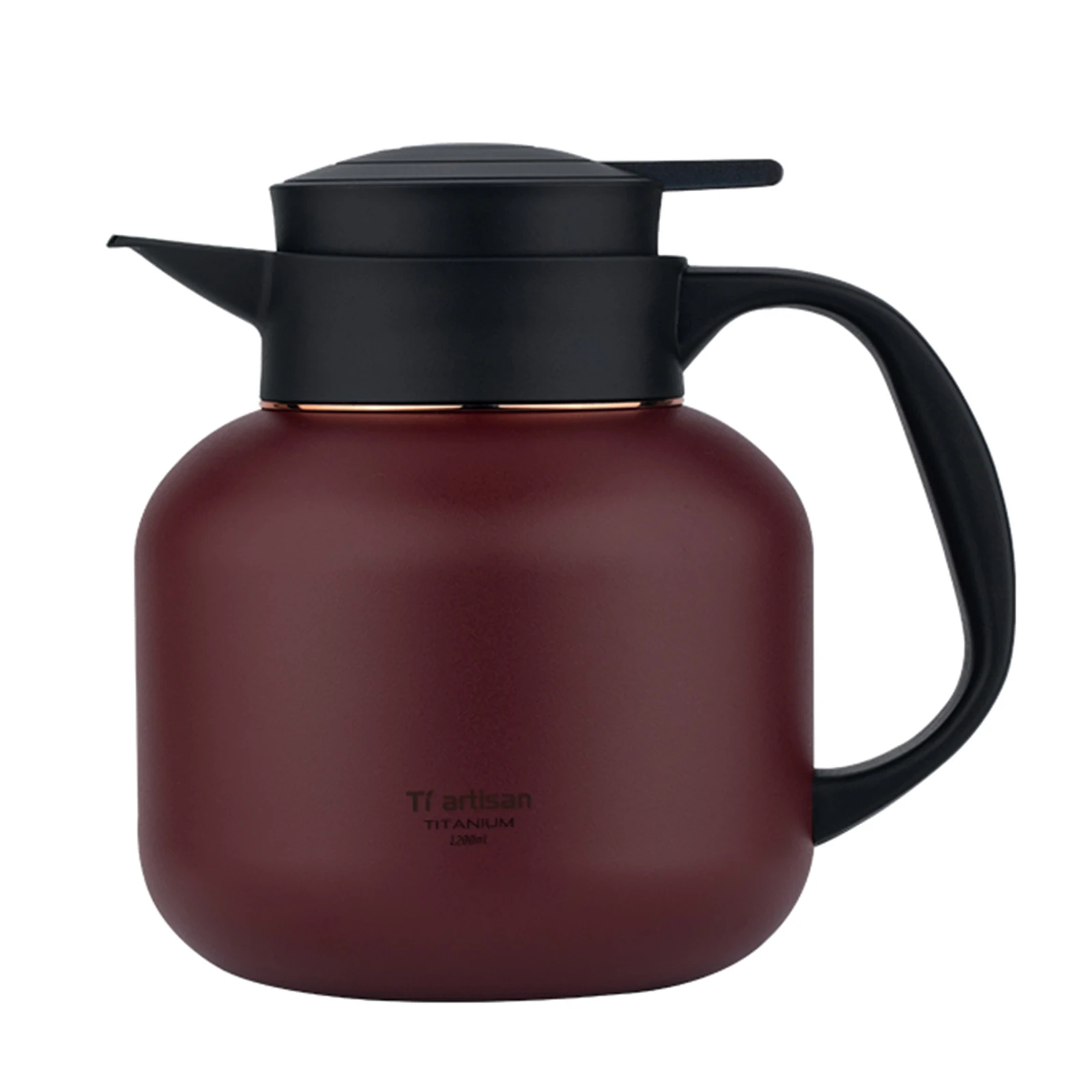 

Титановая двойная Изолированная бутылка для воды с ситечком для чая, температурный дисплей, устойчивая к шуму и царапинам