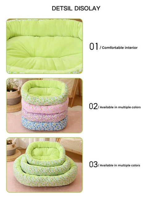 All Season Soft Small Cat Bed for Dogs Sleeping Sofa Medium Dog Bed for French Bulldog Kennel Comfortable Dog Nest Puppy Mat 3