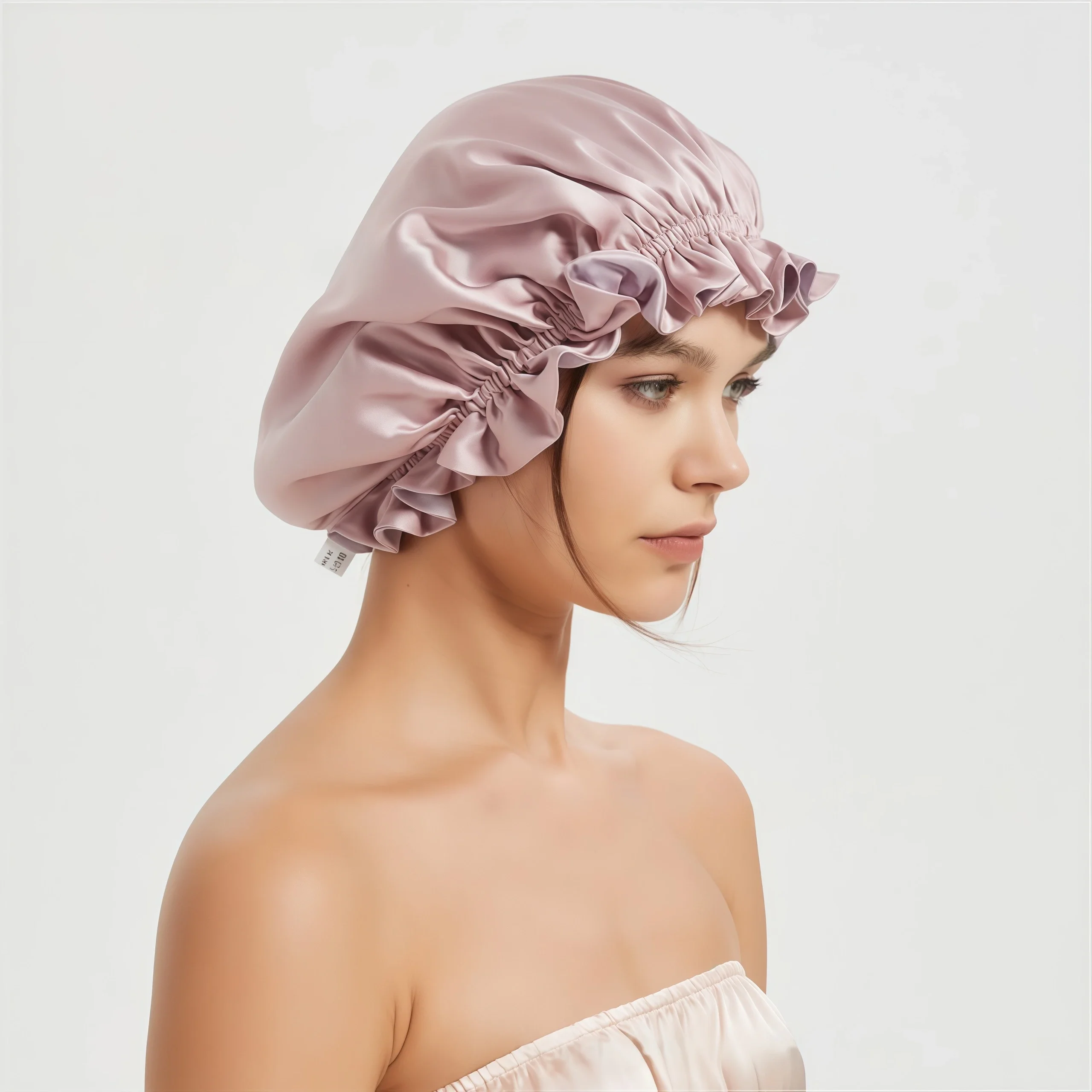 Mulberry Silk Bonnet Silk Slip Turban 100% Mulberry Silk Bonnet