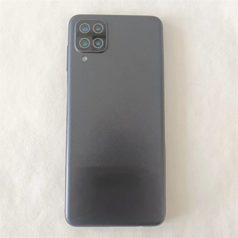 Back Battery Cover Rear Housing Cover With Side Button Replacement Parts For Samsung Galaxy A12 A125 A125F SM-A125F samsung phone case,phone back cover,glass battery cover,glass phone back cover,phone button replacement,samsung phone button replacement
