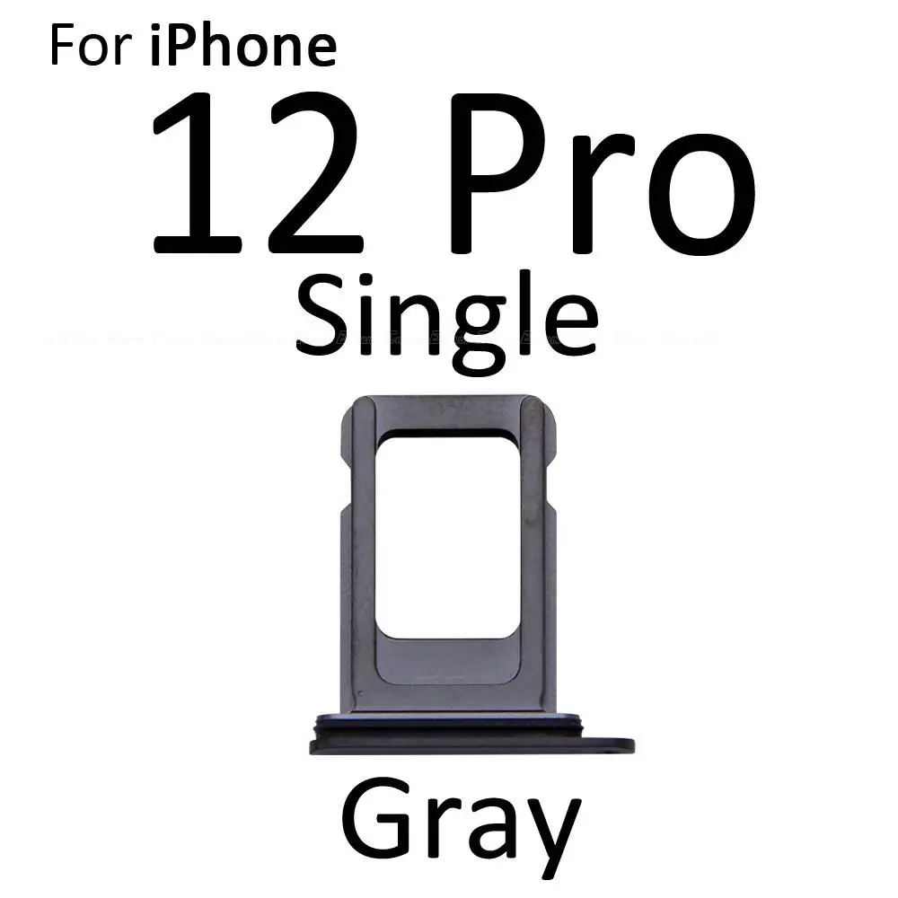 Iphone 12 pro 12 promax用simカードトレイsimホルダースロット交換
