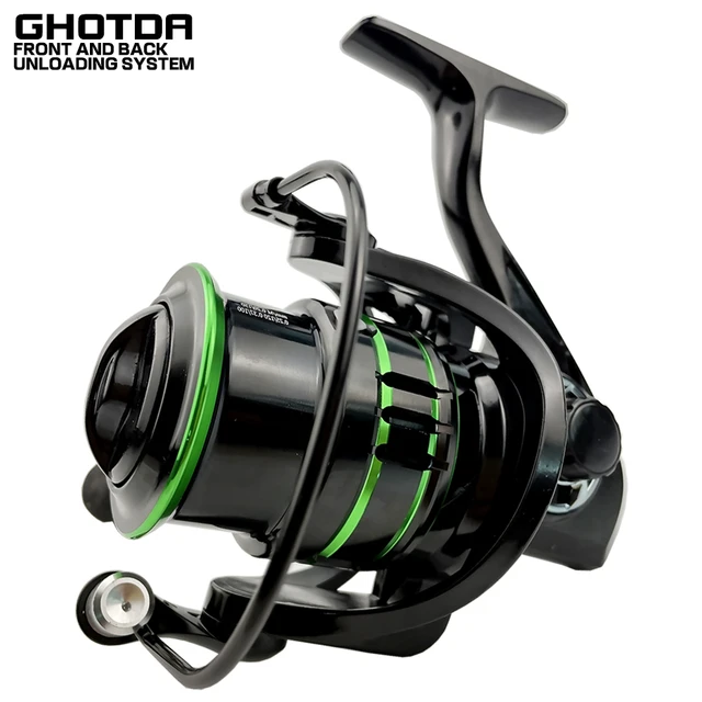 Bg 4000 Reelhigh-speed Ghotda Spinning Reel 5.2:1 Gear Ratio 8