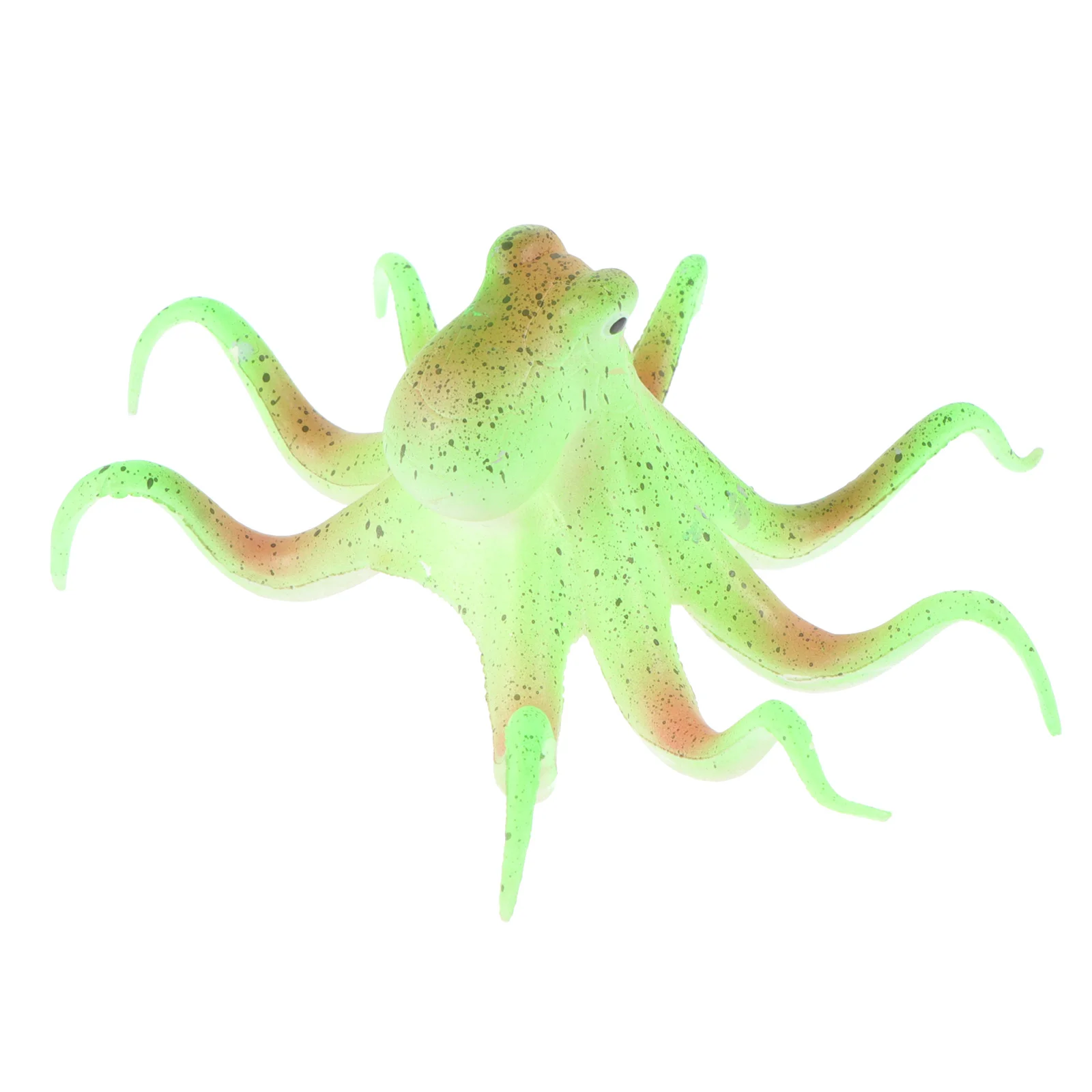 

Ornament Landscaping Octopus Landscape Accessory Aquarium Ornament Shine Underwater Ornamentation Silica Gel