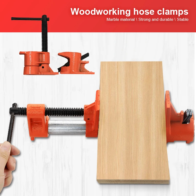 4 Points 6 Points Thickened Plumbing Clamps Fixing Clamps Woodworking Plywood G/F Pipe Clampers