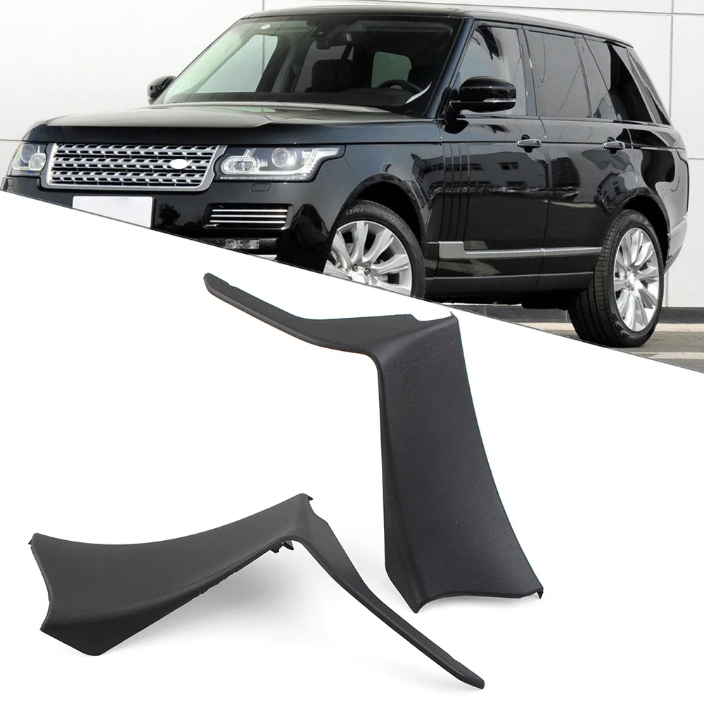 

1 шт. левая/правая отделка столба для автомобиля Нижняя панель молдинговая Крышка для Land Rover Range Rover 2013-2020 черный