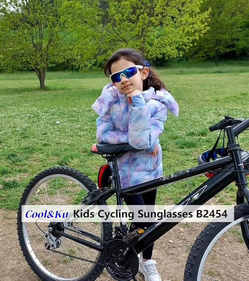 Kids Sunglasses Baseball Polarized TR90 Frame