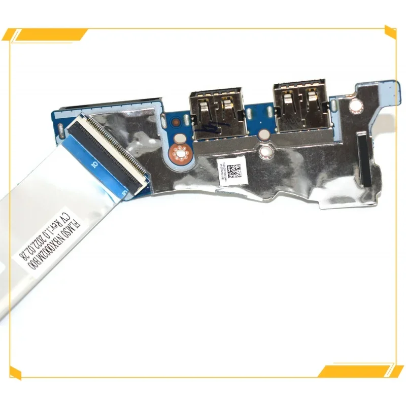 Muslimnew Usb Board Ls-K321P W/Ffc Cable Per Lenovo Ideapad 5-14Itl05 82F