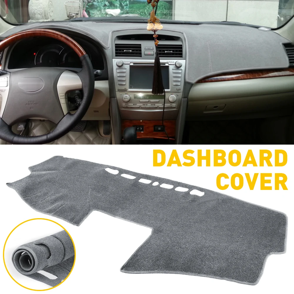 

Крышка приборной панели автомобиля для Toyota camry 2007 2008 2009 2010 2011 Американская модель Избегайте светильник Pad инструмент Покрытие Платформы коврик