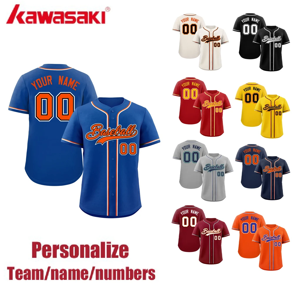 Baseball Jersey Personalized Baseball Shirts Customize Baseball Jersey Sublimation Streetwear Sports Uniform for uniforms Men Women Adult Youth