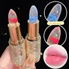 Moisturizing Flower Transparent Lipstick Temperature Color Changing Lip Balm Long Lasting Jelly Lipstick Lips Care Makeup 1pc 1