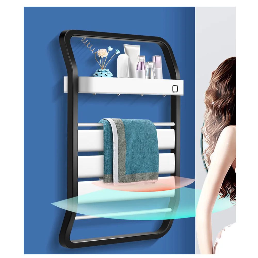 Electrical Towel Warmer Dryer Rack Smart constant temperature Bathroom  Accessories UV sterilization Heating Towel Rack - AliExpress