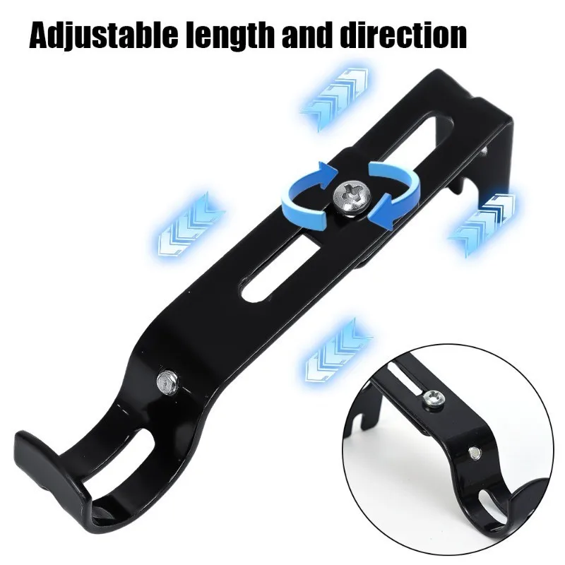 Home Curtain Rod Holder Window Curtain Rod Support Brackets With Screws Wall Bracket Hanging Hooks Furniture Hardware Tools