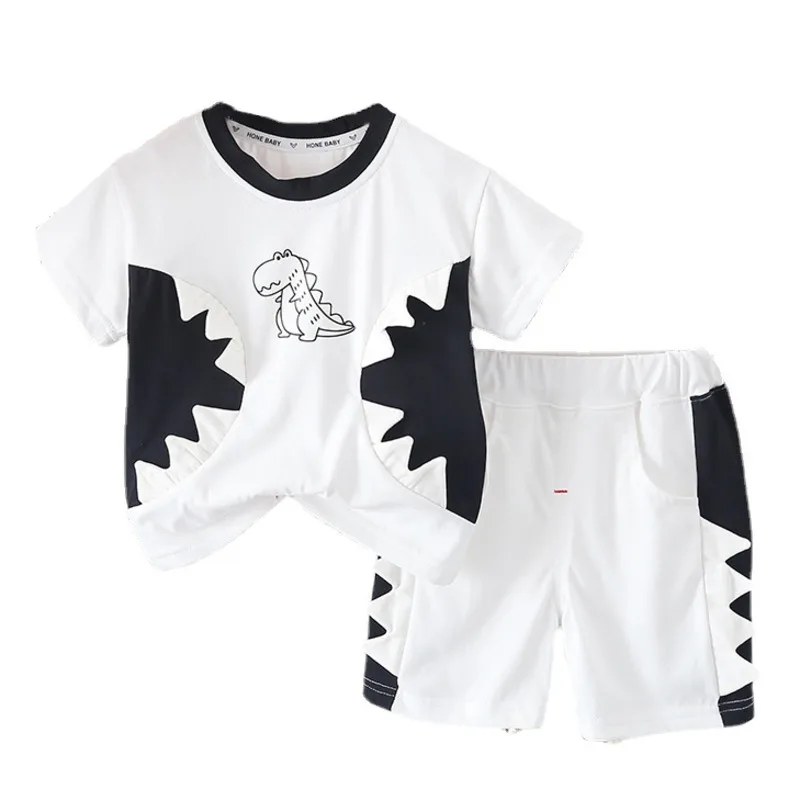 

New Summer Baby Clothes Suit Children Girls Outfits Boys Fashion T-Shirt Shorts 2Pcs/Sets Toddler Casual Costume Kids Sportswear