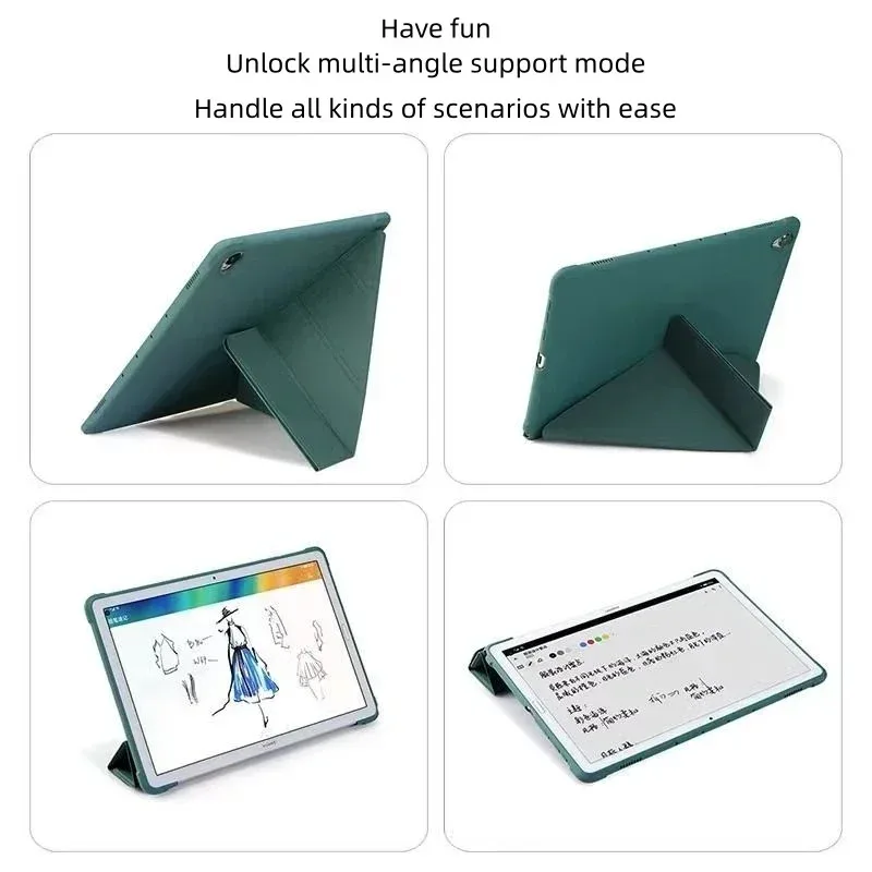 Versatile Multi-Fold Smart Cover with Auto Wake Feature