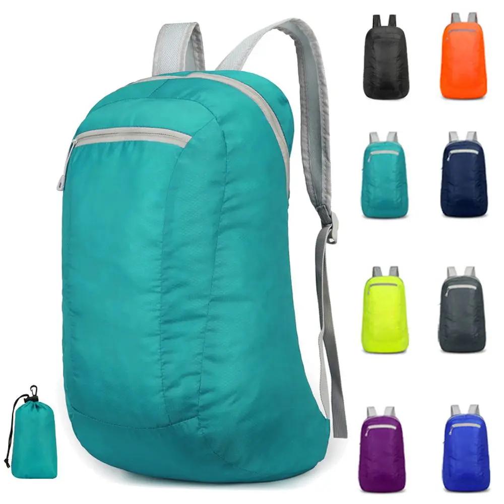 

Travel Unisex Outdoor Camping Ultralight Large Capacity Water Resistant Sport Backpack Daypack Travel Backpack Foldable Bag