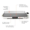 Beautiful 12" x 22" Extra Large Griddle, White Icing by Drew Barrymore 3