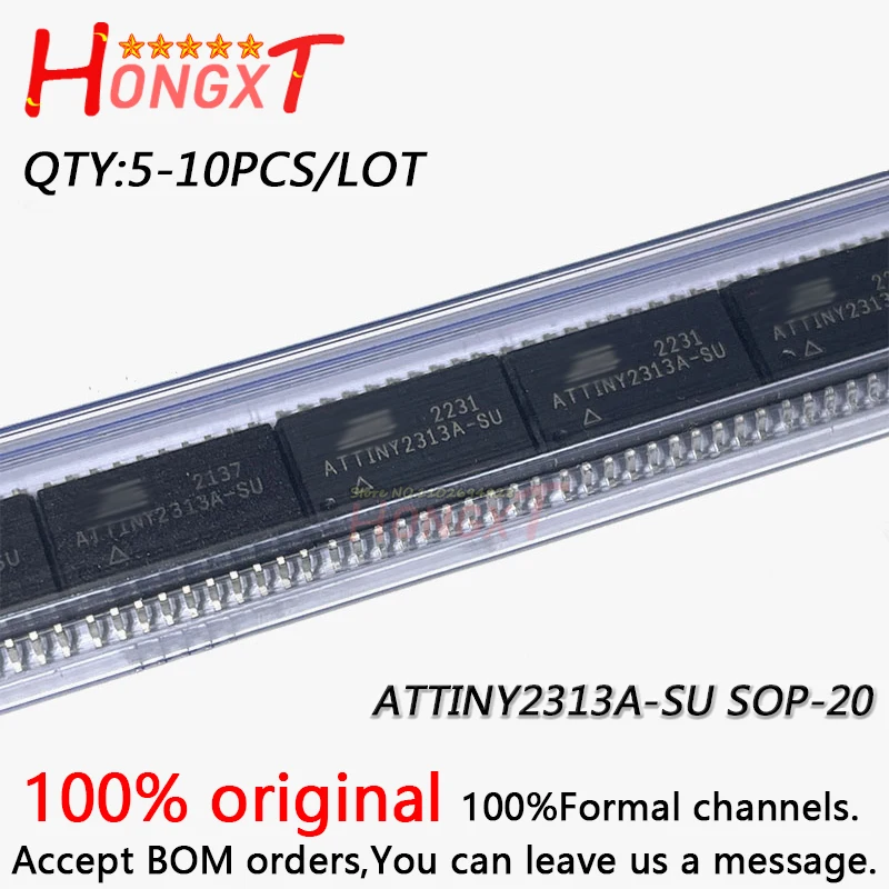 

5-10 шт., новинка 100%, ATTINY2313A-SU ATTINY2313A SU SOP-20.Chipset