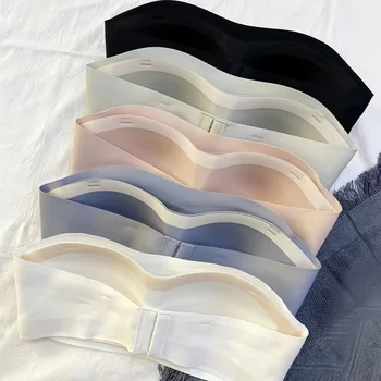 Push-Up Bras For Women Non-wire Bra Invisible 1/2 Cup Padded Brassiere Seamless Underwear Female Sexy Lingerie S-XL 1