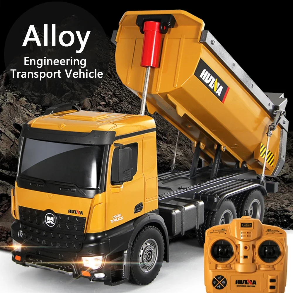 Why the HUINA 1573 Alloy Remote Control Dump Truck Is the Best Choice