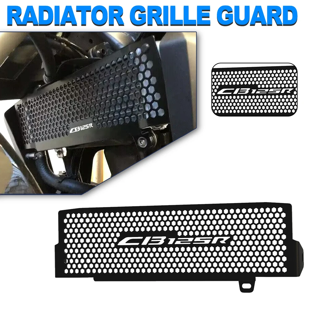 

Motorcycle Parts Radiator Protection Grille Radiator Guard Cover For HONDA CB125R CB125 R CB 125R 2018-2023 2022 2021 2020 2019