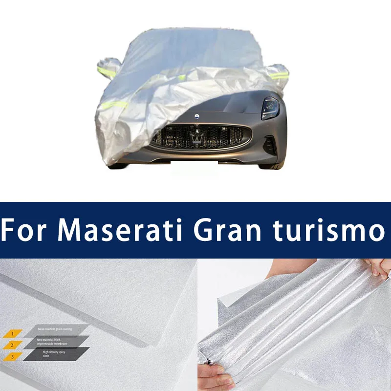 

Full car hood dust-proof outdoor indoor UV protection sun protection and scratch resistance For Maserati Gran Turismo Sun visor