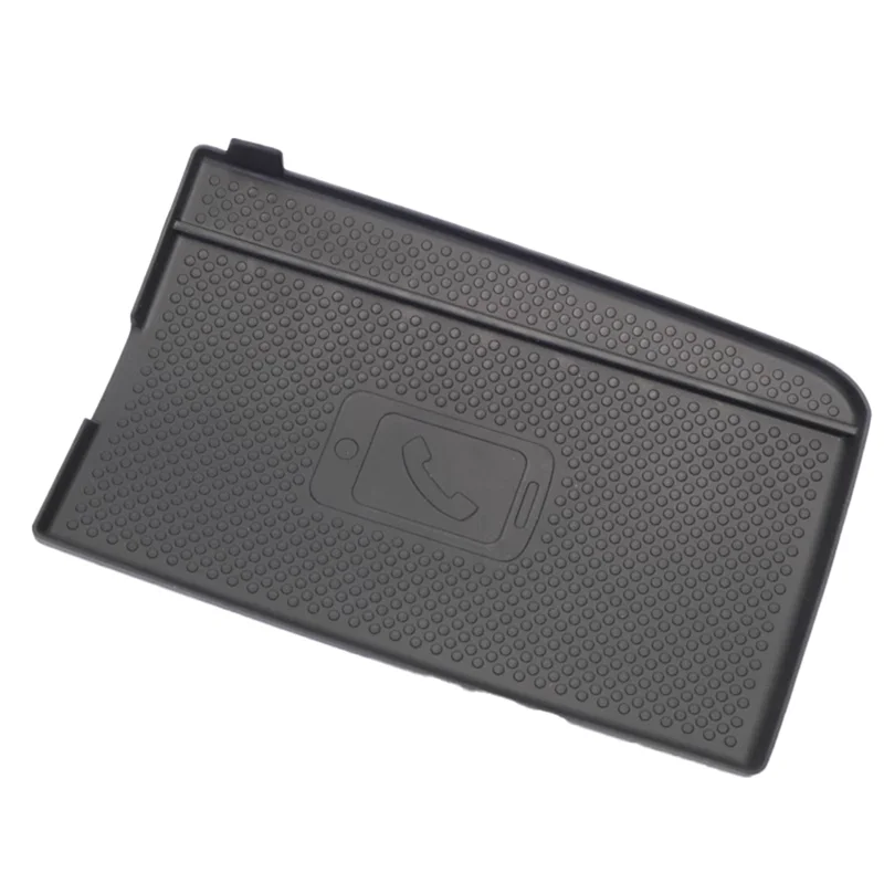무선 충전 고무 매트 보관 상자 VW ID4X용 무선 충전 고무 고무 매트