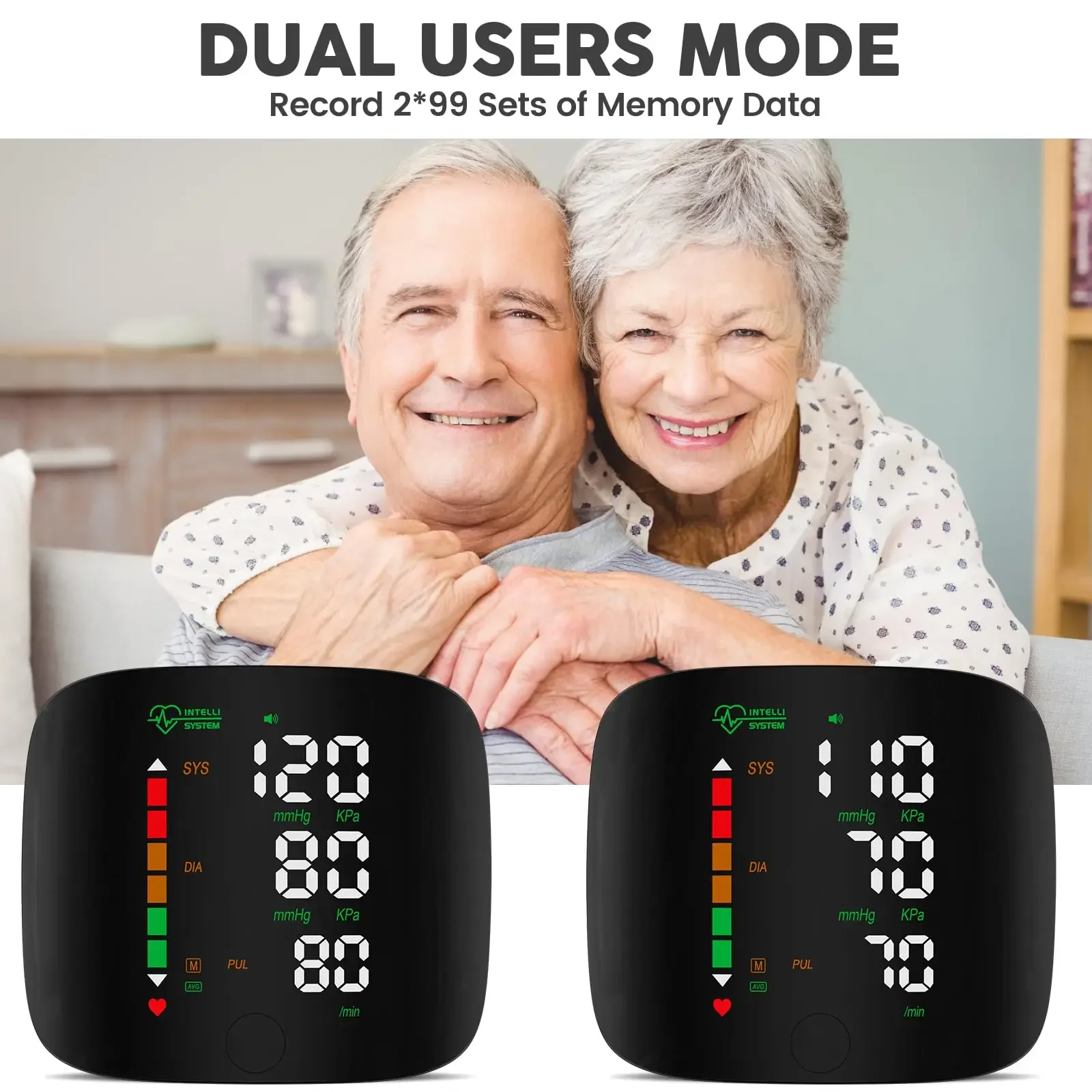 Elderly parent using device alone