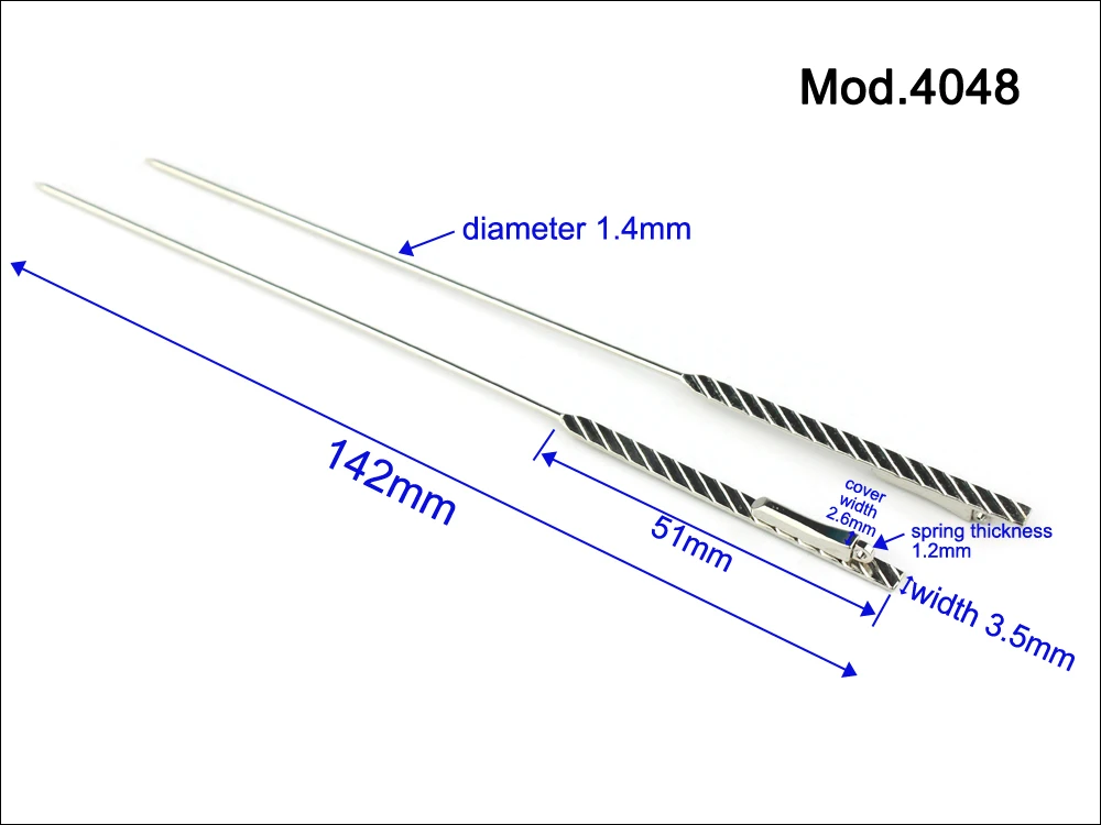 20 Stück (10 Paar) Brillen, Kupfernickelfeder, Metalldrahtkern, Brillenreparatur, Bügel, Ersatz, Beinbreite 3 mm bis 5 mm – Detail 10