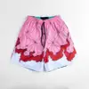3D Printed Single Layer Shorts Sports Fitness Running Shorts Outdoor Beach Casual Style Summer 3