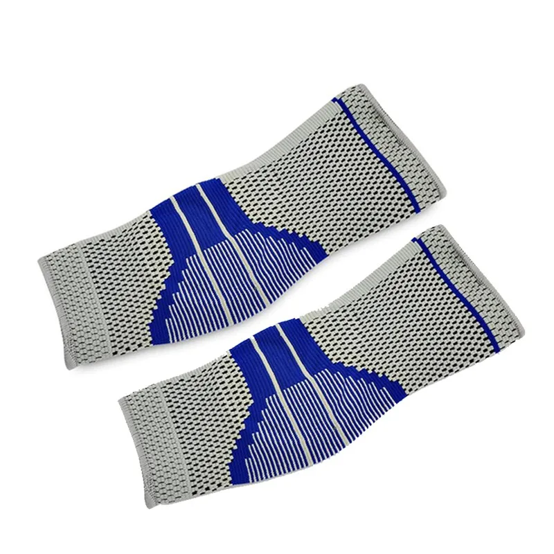 Elastic Silicone Ankle Support Fitness Compression Ankle Protector Basketball Football Tennis Silica Gel Pad