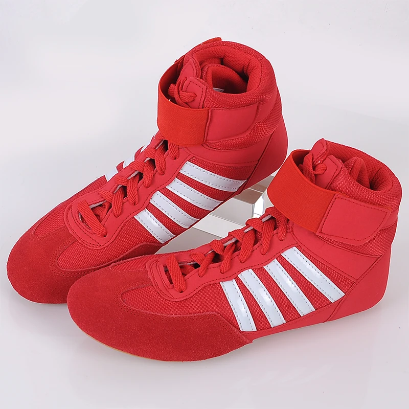 Wrestling Shoe wrestling boots Fighting Boxing Shoes Rubber Outsole Breathable For Men WOmen Child