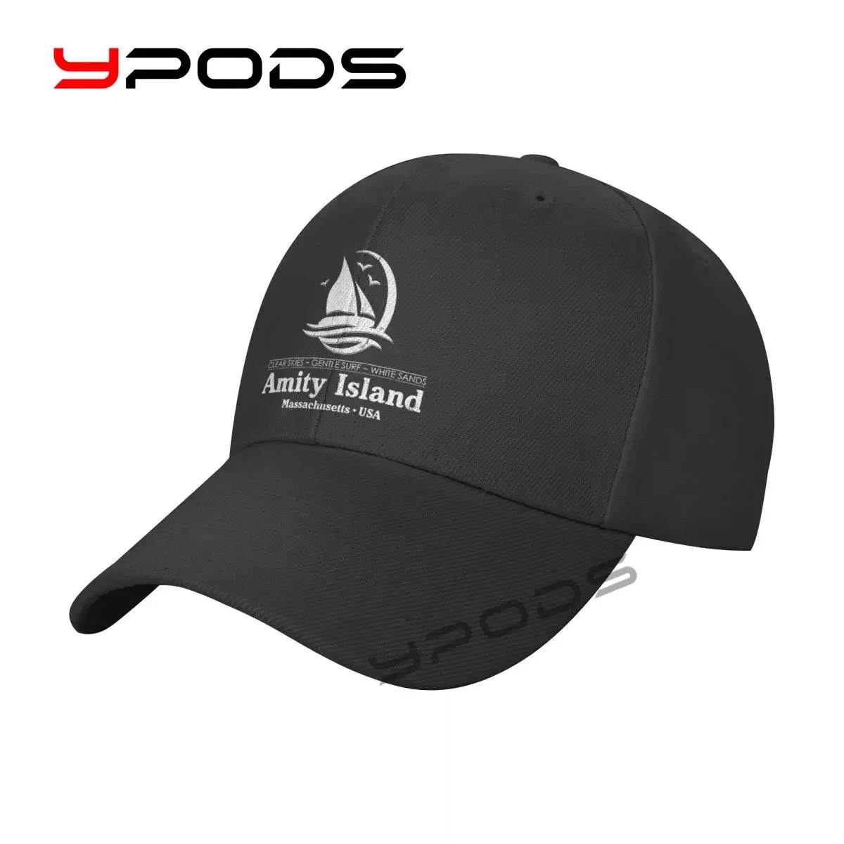 

Men's Baseball Caps Amity Island Women Summer Snapback Cap Adjustable Outdoor Sport Sun Hat