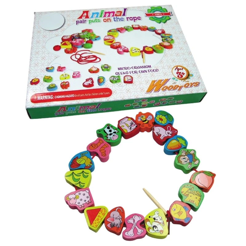 

Развивающие игрушки Монтессори с резьбой для дошкольников, игрушка для мелкой моторики