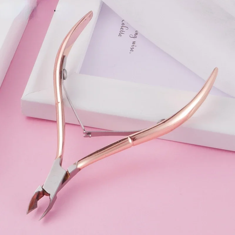 

Розовое золото/розовый кусачки для кутикулы кусачки резак для бриллиантов инструмент для педикюра и дизайна ногтей для маникюра