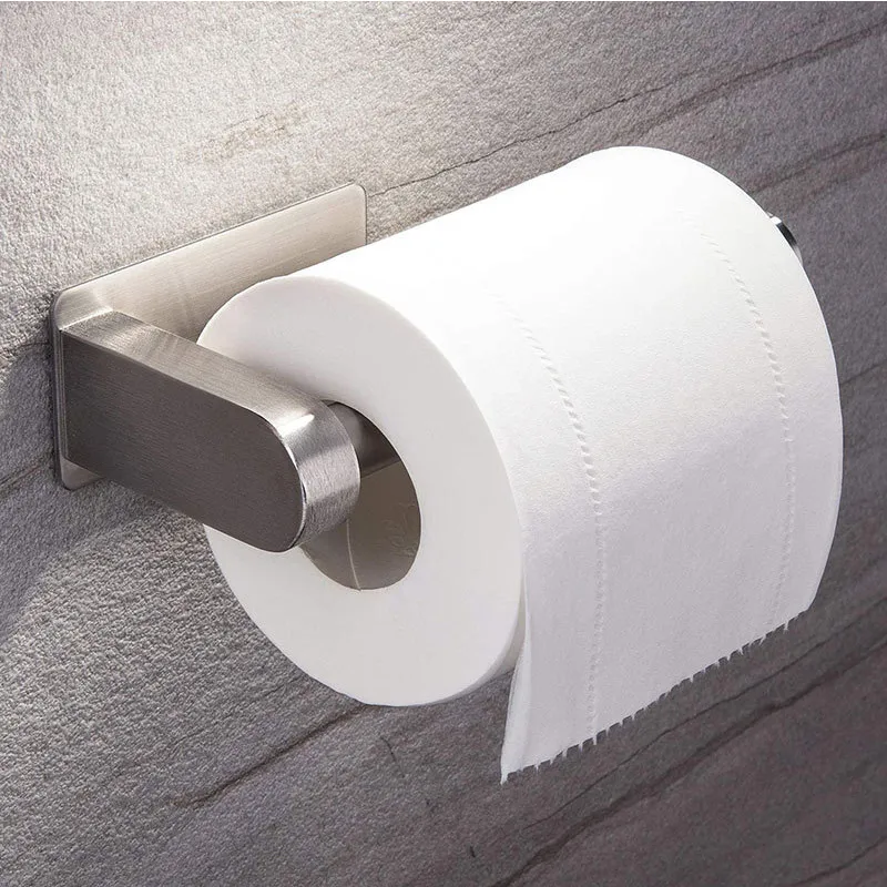 Portarrollos para Papel Higiénico, Portarrollos Baño, Acero Inoxidable  SUS304, Porta Rollos de Papel Higienico con el Teléfono Móvil Estante de  Almacenamiento (Negro)