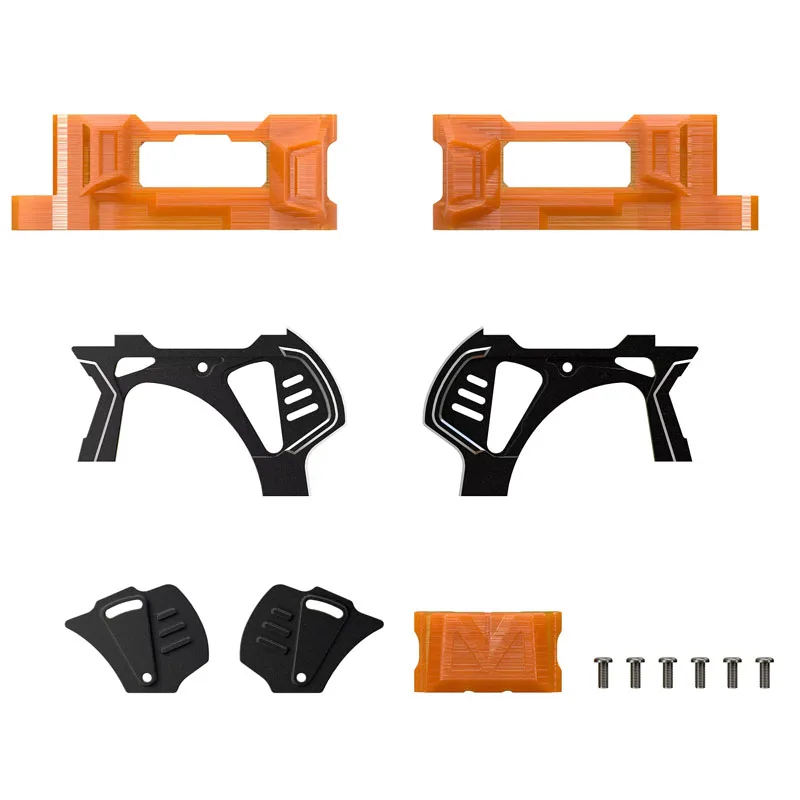 Angles et découpes précises du kit de mise à niveau GEPRC MARK5 pour O4 Pro, châssis DC et Flat X
