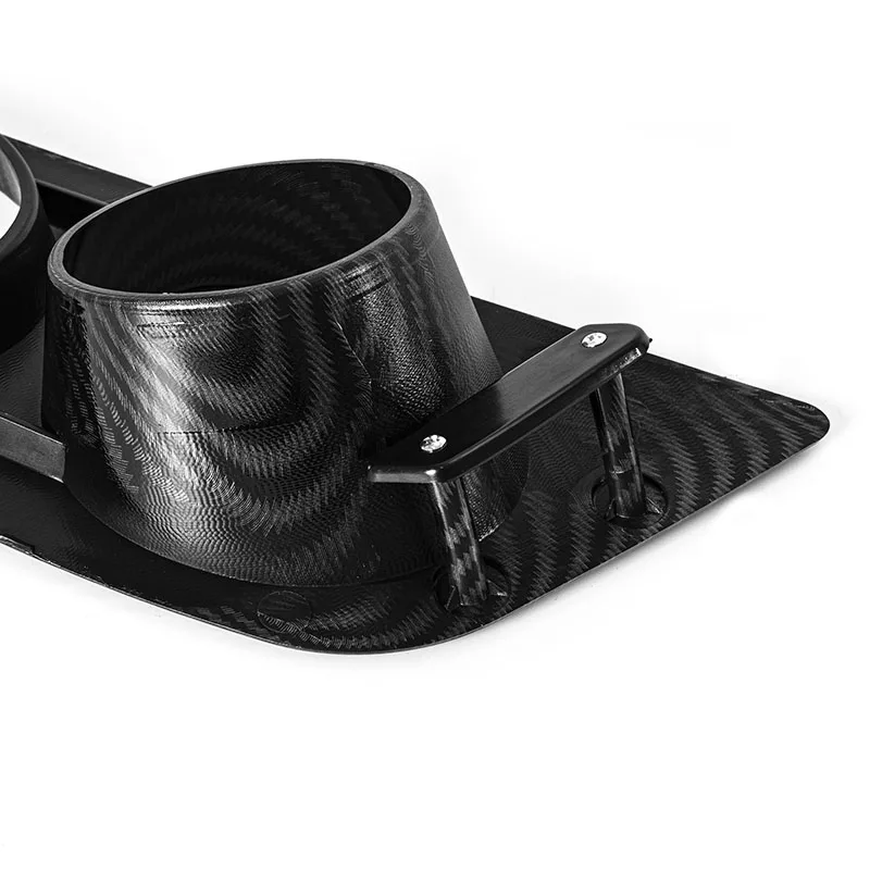 Bracingo Fog Light Cover Frame Hoods Grill Carbon Fiber/Matte/Glossy Black Car 2PCS For BMW E46 M3 2001-2006 Accessories